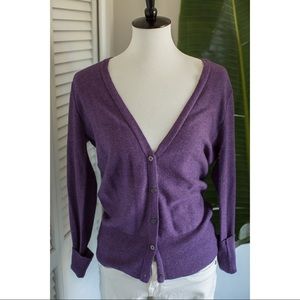 Purple Cardigan